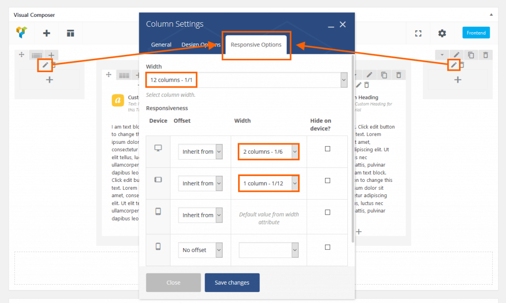 2 Advanced Tricks for Visual Composer on rows, columns and layout ...