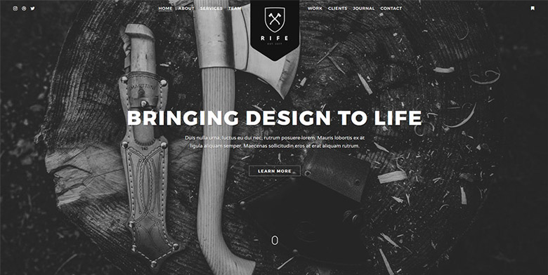Rife WordPress Theme
